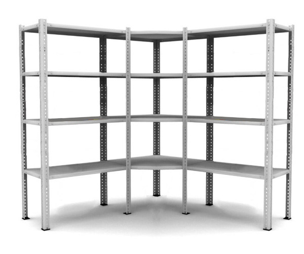 Угловой стеллаж MS Strong 185/100x40/4