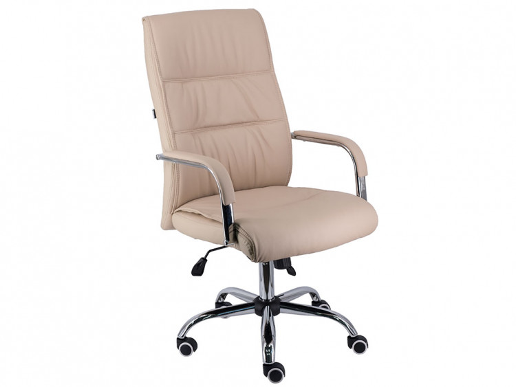 Кресло BOND (бежевая экокожа)